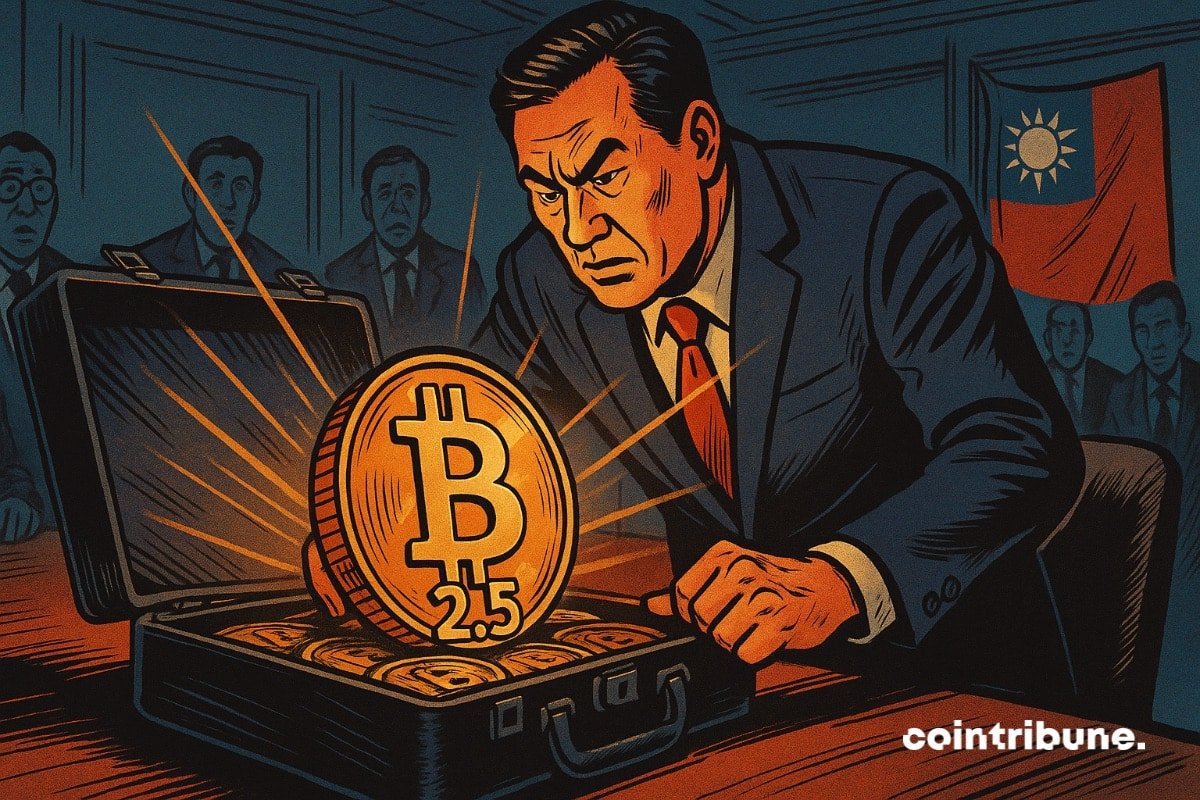 Bitcoin Reserve: Tai -wan could allocate BTC $ 2.5 billion